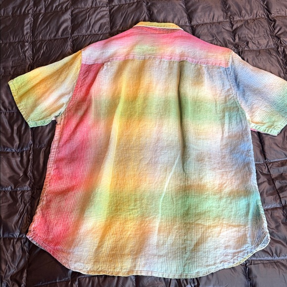 Tommy Bahama Pastel Multicolor Button Down Shirt M - Picture 8 of 8